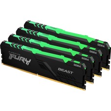 Модуль памяти DDR4 64Gb (4х16Gb) PC-25600 3200MHz Kingston ( KF432C16BB1AK4/64 )