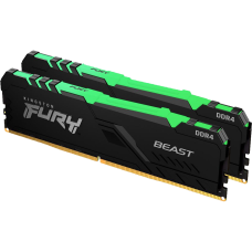 Модуль памяти DDR4 64Gb (2х32Gb) PC-25600 3200MHz Kingston ( KF432C16BBAK2/64 )