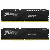 Модуль памяти DDR5 32Gb (2х16Gb) PC-44800 5600MHz Kingston ( KF556C40BBK2/32 )
