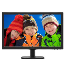 Монитор ЖК Philips 243V5QHABA 23.6" Black 8ms DVI-D, HDMI, VGA