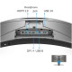 Монитор ЖК BenQ MOBIUZ EX3410R 34" Metallic Grey 2ms HDMI, DisplayPort