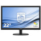 Монитор ЖК Philips 223V5LSB2 21.5" Black 5ms VGA