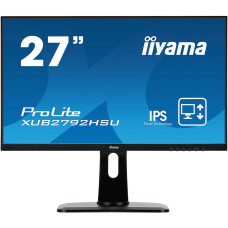 Монитор ЖК Iiyama ProLite XUB2792HSU-B1 27" Black 4ms HDMI, DisplayPort, USB (видео), VGA