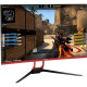 Монитор ЖК Digma Gaming DM-MONG2710 27" Black/Red 5ms HDMI, DisplayPort