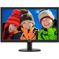 Монитор ЖК Philips 243V5QSBA 23.6" Black 8ms DVI-D, VGA