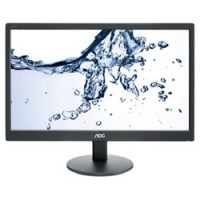 LCD AOC 18.5" e970Swn черный {TN LED 1366x768 5ms 16:9 90/65 50M:1 200cd D-Sub}