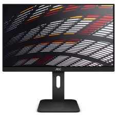 LCD AOC 23.8" 24P1 черный {IPS 1920x1080@60Hz 5ms 178/178 250cd 1000:1 Frameless HDMI1.4 DisplayPort1.2 DVI D-Sub USB3.0x4 AudioOut 2Wx2 Pivot}