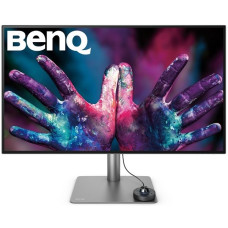 LCD BenQ 31.5" PD3220U черный/серый {IPS LED 3840x2160 60Hz 1000:1 10bit 16:9 HDR10 5ms 178/178 350cd 2xHDMI2.0 DisplayPort1.4 2xUSB3.1 2x2W 2xThunderbolt AudioOut VESA}