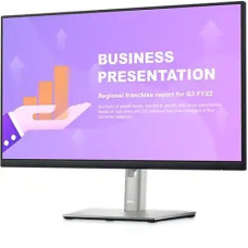 LCD Dell 23.8" P2422HE черный {IPS 1920x1080 60Hz 5ms 178/178 250cd 8bit(6bit+FRC) HDMI1.4 DisplayPort1.2 4xUSB3.2 RJ45 Pivot VESA} [2422-5205]