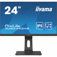 IIYAMA 23.8" XUB2493HS-B4 черный {IPS LED 1920x1080 75Hz 4ms 16:9 250cd 1000:1 178/178 8bit(6bit+FRC) D-Sub HDMI1.4 DisplayPort1.2 AudioOut 2Wx2}