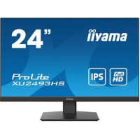 IIYAMA 23.8'' XU2493HS-B4 черный {IPS 1920x1080 75Hz 4ms 178/178 250cd 1000:1 8bit(6bit+FRC) D-Sub HDMI1.4 DisplayPort1.2 2x2W VESA}