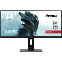 IIYAMA 34" GB3461WQSU-B1 {IPS 3440x1440 350cd 178/178 1000:1 1ms D-Sub 2xHDMI 2xDisplayPort USB-Hub Height Pivot Tilt Swive}