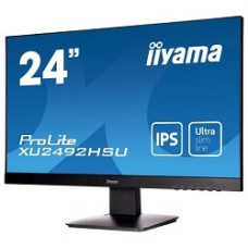 IIYAMA 23.8" XU2492HSU-B1 (A)черный {IPS LED 1920x1080 5ms 16:9 250cd 178гр/178гр D-Sub HDMI DisplayPort 2Wx2}