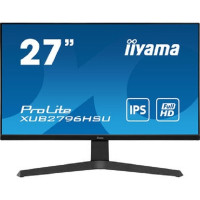 IIYAMA 27" XUB2796HSU-B1 черный {IPS 1920x1080 75Hz 1ms 16:9 250cd 178/178 8bit(6bit+FRC) HDMI DisplayPort FreeSync 2xUSB2.0 2x2W VESA}