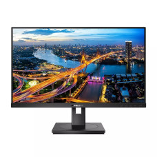 LCD PHILIPS 23.8" 243B1 черный с поворотом экрана {IPS 1920x1080 75Hz 4ms 178/178 250cd HDMI1.4 DisplayPort1.2 5xUSB 3.2 USB-TypeC3.2 RJ45 MM}