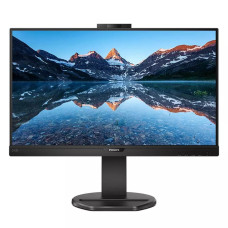 LCD PHILIPS 23.8" 243B9H/00 черный с поворотом экрана {IPS 1920x1080 75Hz 4ms 178/178 250cd 50M:1 HDMI webcam}