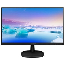 LCD PHILIPS 27" 273V7QDAB (00/01) черный {IPS LED 1920x1080 75Hz 5ms 8bit(6bit+FRC) 16:9 250cd 178/178 1xDVI 1xHDMI1.4 1xD-Sub 2x2W AudioOut VESA}