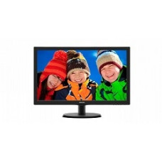 LCD PHILIPS 21.5" 223V5LSB2 (10/62) черный {TN 1920x1080 76Hz 5ms 90/65 200cd 600:1 10M:1 D-Sub VESA}