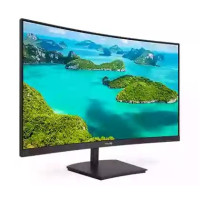 LCD PHILIPS 23.6" 241E1SCA/00(01) черный {VA curved 1920x1080 75Hz 4 ms 178/178 250cd HDMI MM FreeSync}