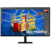 LCD Samsung 31.5" S32A700NWM черный {VA 3840x2160 60Hz 300cd 2500:1 10bit(8bit+FRC) HDR10 HDMI2.0 DisplayPort1.2 VESA} [LS32A700NWMXUE]