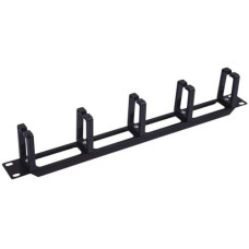 5bites CM-103B Панель-органайзер кабеля 5КОЛЕЦ / 1U / 19" / BLACK