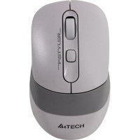 A-4Tech Мышь Fstyler FG10S Белый/серый оптическая (2000dpi) беспроводная USB [1204069]