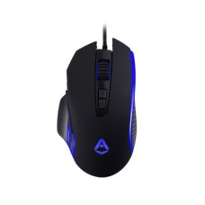 CBR CM 841 Armor, Мышь проводная для правой руки, оптическая, игровая, USB, до 4800 dpi, 8 программируемых кнопок и колесо прокрутки, LED-подсветка, ABS-пластик, длина кабеля 1,5 м, цвет чёрный