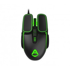 CBR CM 846 Armor, Мышь проводная, оптическая, игровая, USB, до 4800 dpi, 7 программируемых кнопок и колесо прокрутки, LED-подсветка, ABS-пластик, длина кабеля 1,5 м, цвет чёрный