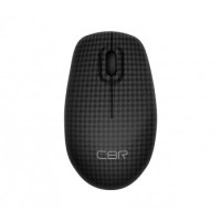 CBR CM 499 Carbon, Мышь беспроводная, оптическая, 2,4 ГГц, 1200 dpi, 3 кнопки и колесо прокрутки, ABS-пластик, поверхность "под карбон", выключатель питания