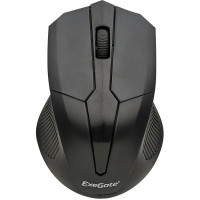 Exegate EX280436RUS Беспроводная мышь Exegate SR-9034 <black, optical, 4btn/scroll, 1600dpi, USB> Color box