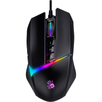 Мышь A4Tech Bloody W60 Max USB Black, проводная