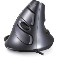 Мышь Delux KM-M618BU USB Gray лазерная, проводная