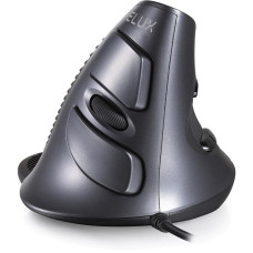 Мышь Delux KM-M618BU USB Gray лазерная, проводная