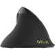 Мышь Delux KM-M618 Mini Black оптическая, беспроводная