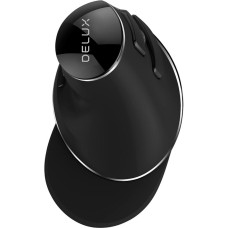 Мышь Delux KM-M618 Plus Wireless USB Black, беспроводная