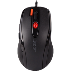 Мышь A4tech X-710BK USB Black, проводная