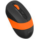 Мышь A4Tech Fstyler FG10S Black/Orange silent беспроводная