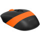 Мышь A4Tech Fstyler FG10S Black/Orange silent беспроводная