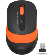 Мышь A4Tech Fstyler FG10S Black/Orange silent беспроводная