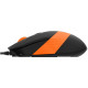 Мышь A4Tech Fstyler FM10 Black/оранжевый