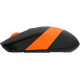 Мышь A4Tech Fstyler FG10S Black/Orange silent беспроводная
