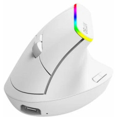 Мышь Delux KM-M618DB Wireless RGB White, беспроводная