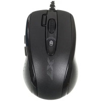 Мышь A4tech X-710MK USB Black, проводная