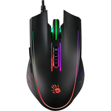 Мышь A4Tech Bloody Q81 Curve USB Black, проводная