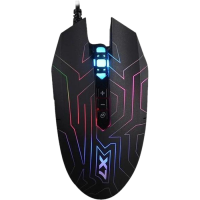Мышь A4tech X77 Maze USB Black, проводная