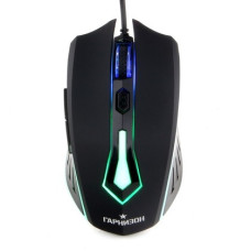 Гарнизон Мышь игровая GM-700G, "Алкес", код "Survarium", USB, чип Х1, черн., софт тач, 1600 DPI, 5кн