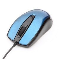Gembird MOP-405-B Blue USB, 1000DPI, бесшумный клик