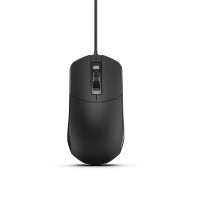 Мышь HIPER проводная OM-1900 {1000dpi, черный, 1,5м, USB, 3кнп}