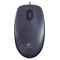 910-001794/910-001793 Мышь Logitech M90 Optical USB Dark Grey RTL