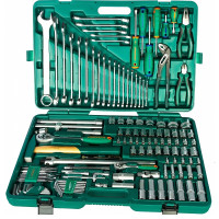 JONNESWAY (S04H524127S) Набор инструмента универсальный 1/2" и 1/4" DR, 127 предметов